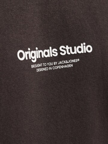 JACK & JONES Sweatshirt in Brown