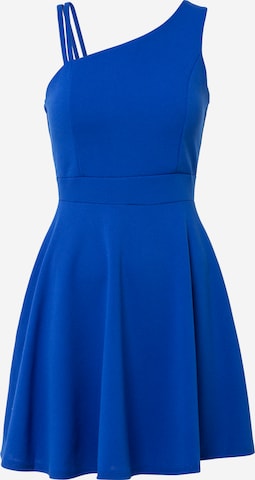 WAL G. Koktejlové šaty – modrá: přední strana