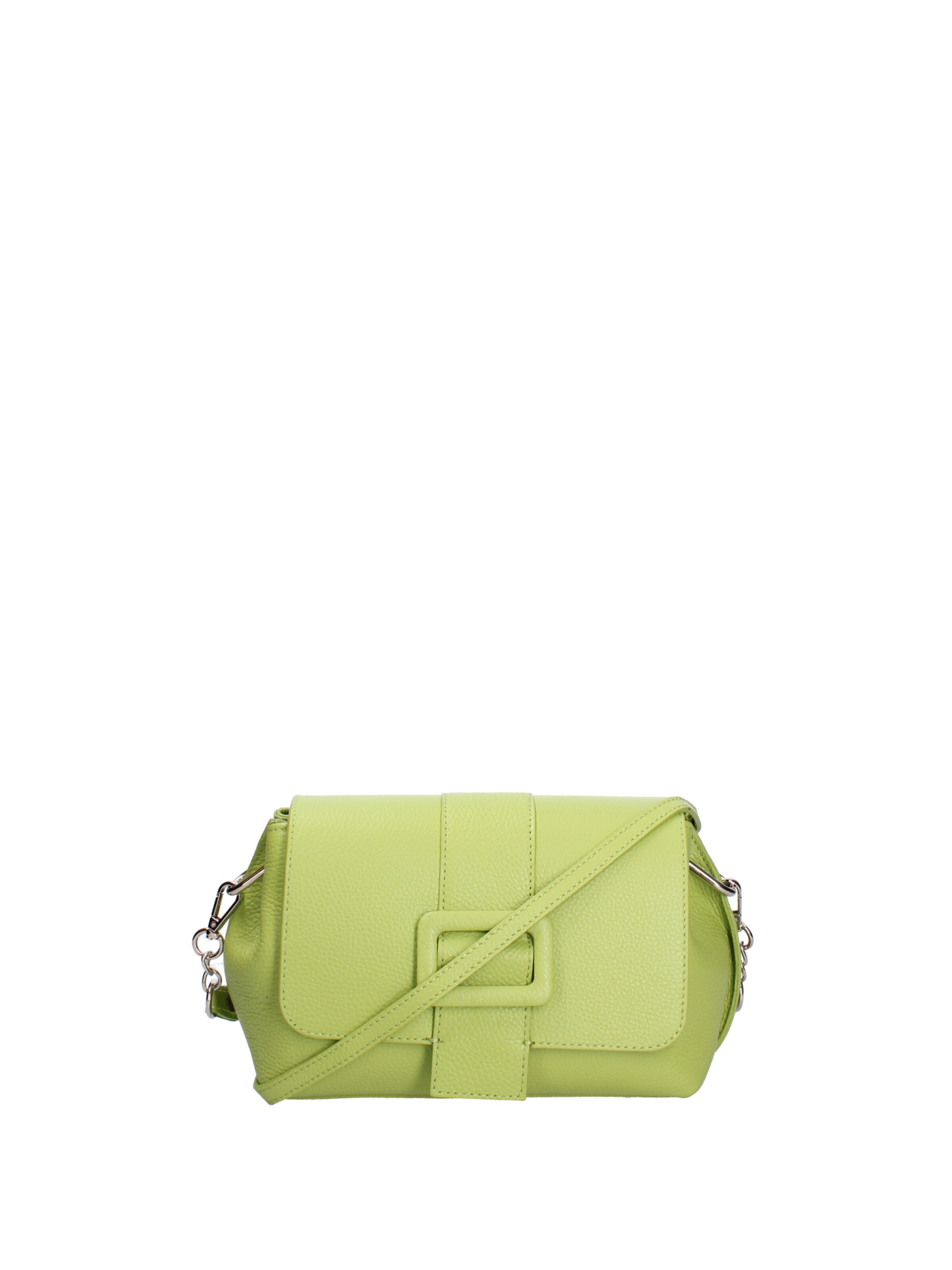 Borsa a spalla di Roberta Rossi in verde: frontale