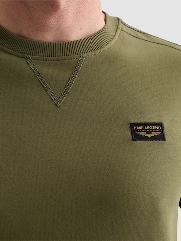 PME Legend Collegepaita 'American Classic sweatshirt with flight pocket' värissä vihreä