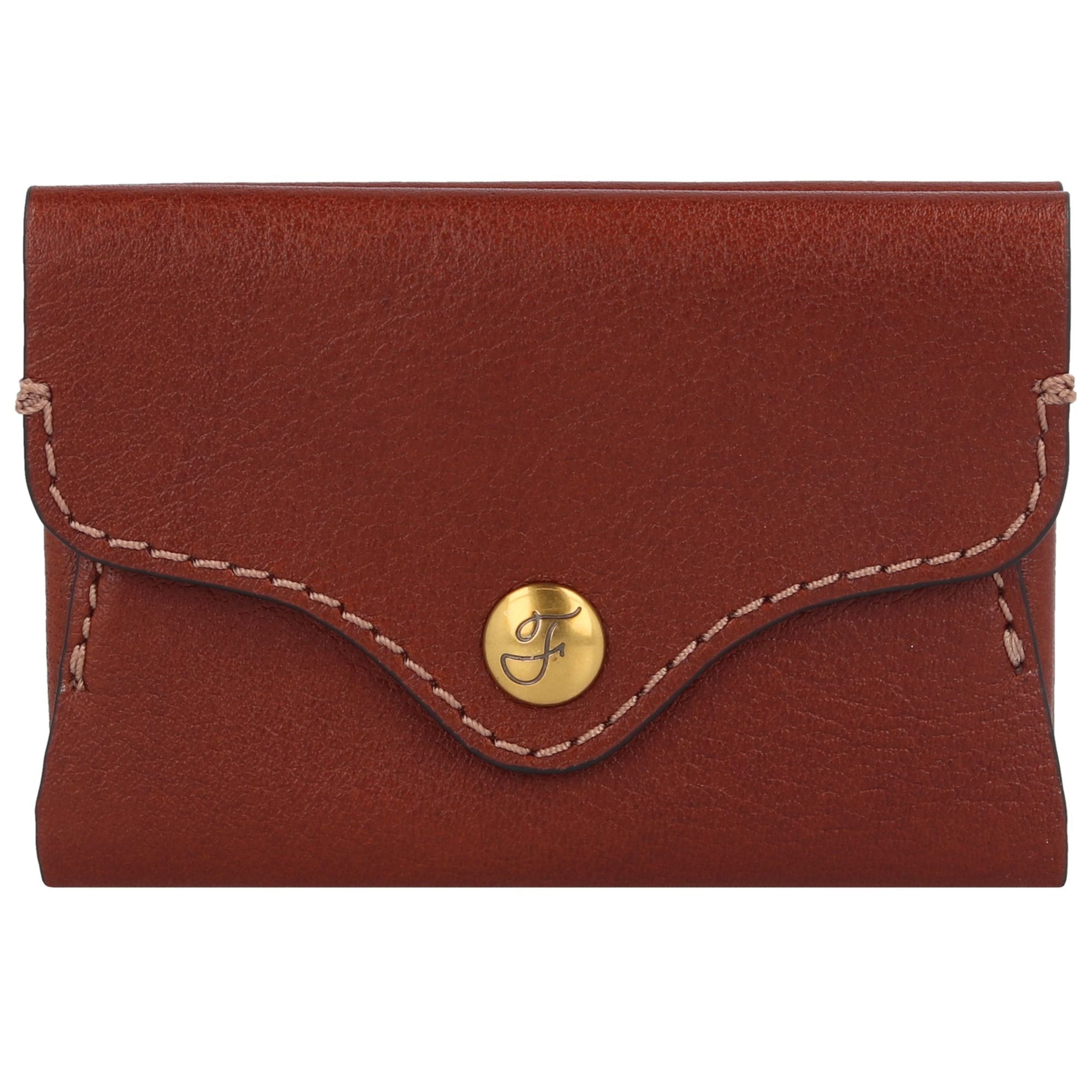 FOSSIL Portemonnee in Bruin: voorkant