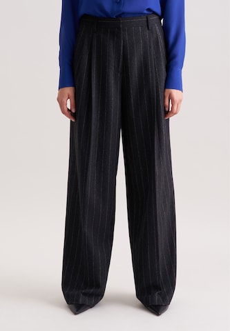 Wide Leg Pantalon à plis 'September Drop 252' SEIDENSTICKER en noir : devant