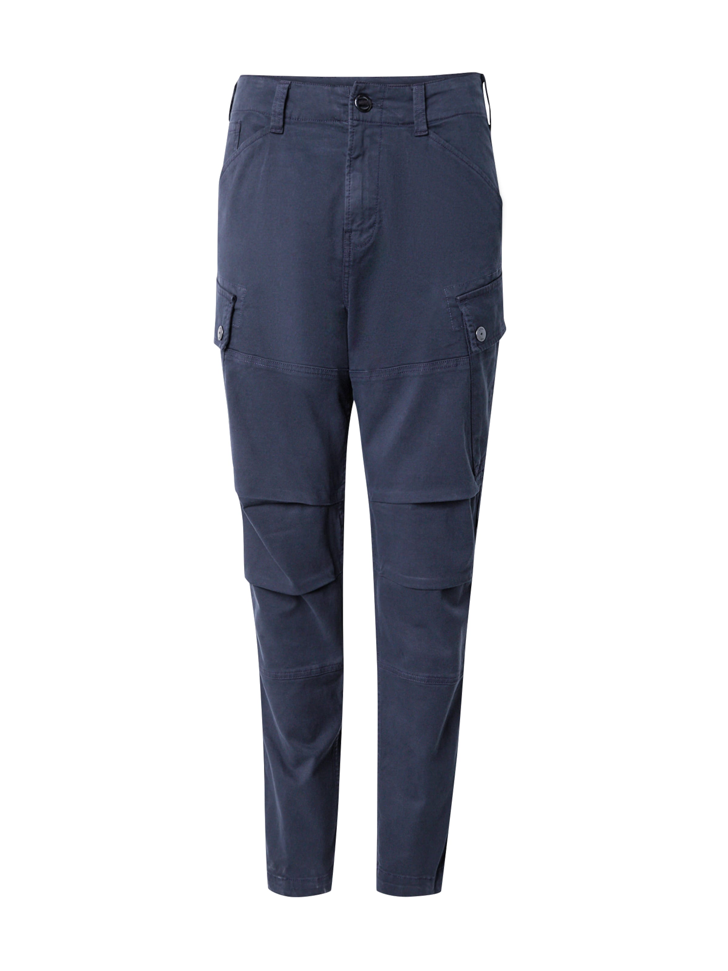 G-STAR Ozke Kargo hlače 'Roxic' | modra barva: sprednja stran