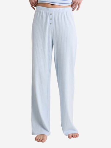 ETAM Pajama Pants 'Katell' in Blue: front