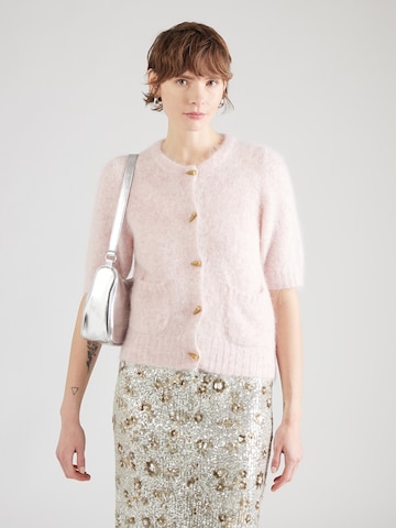 Cardigan 'LOCCA' Munthe en rose : devant