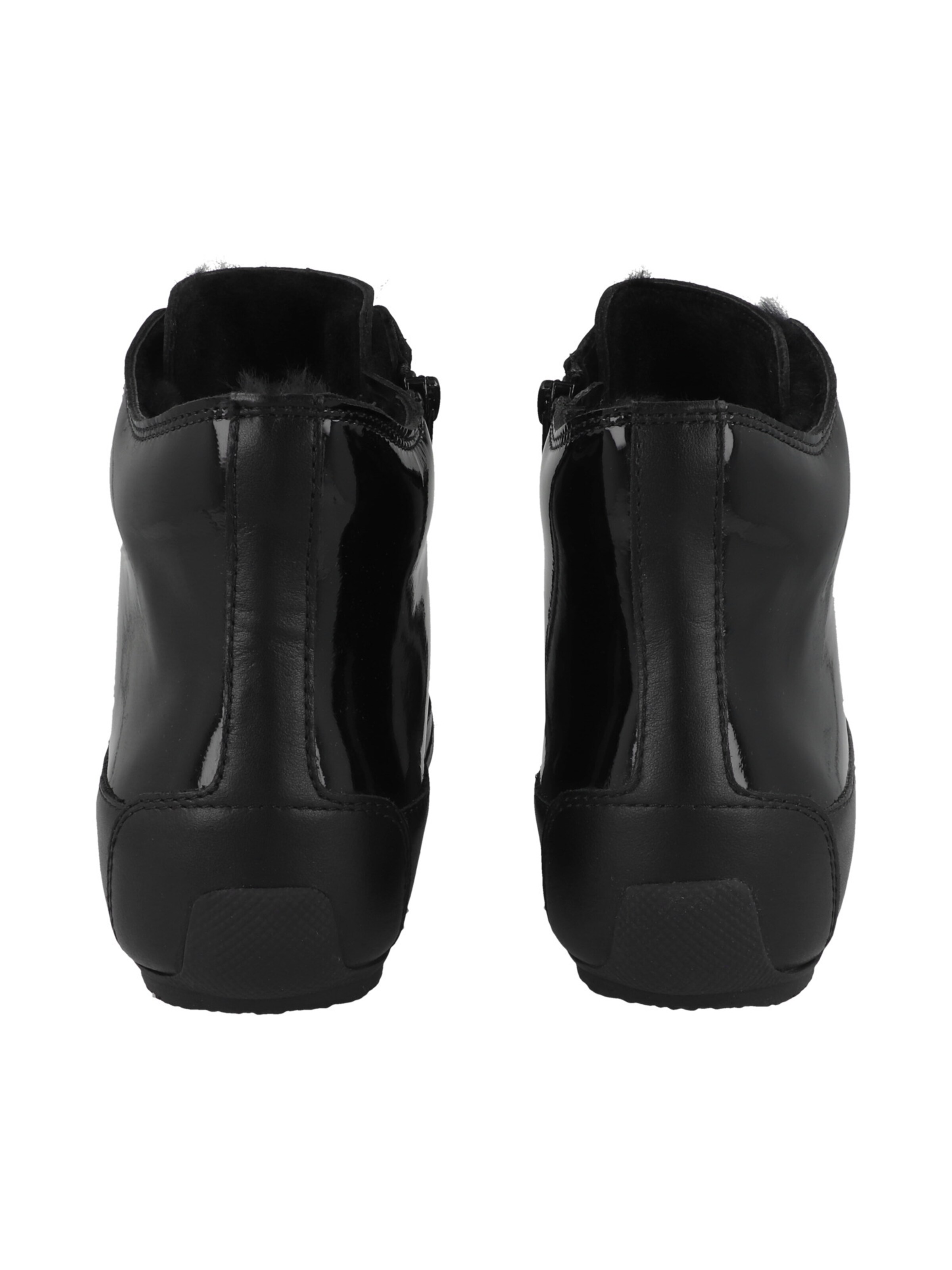 Baskets hautes 'Plus Fur' Candice Cooper en noir