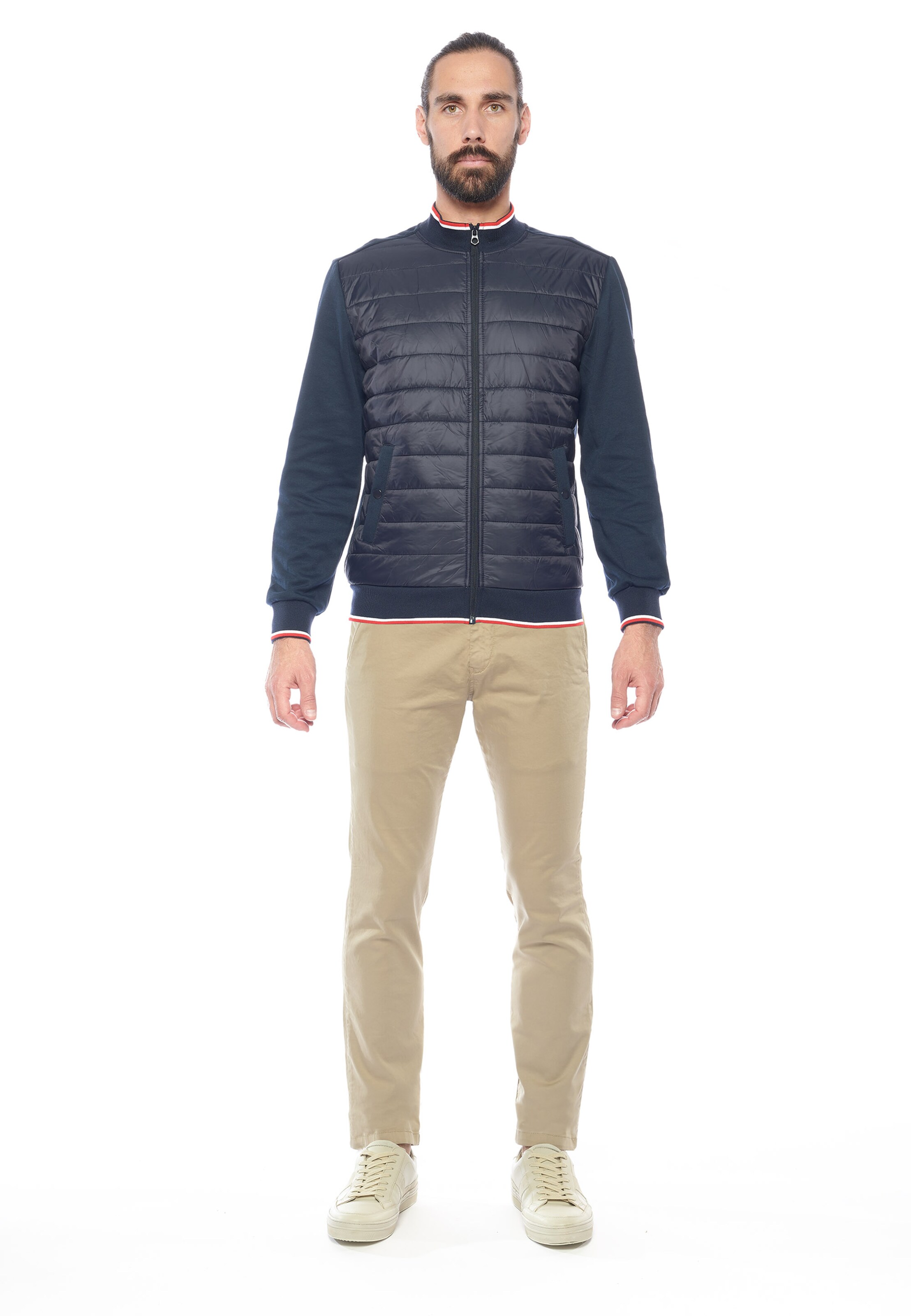 Coupe slim Pantalon chino 'JAS3' Le Temps Des Cerises en beige