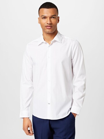 BURTON MENSWEAR LONDON Klasický střih Košile – bílá: přední strana