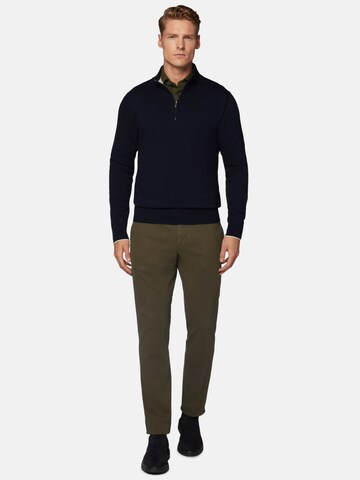 Regular Pantalon chino Boggi Milano en vert