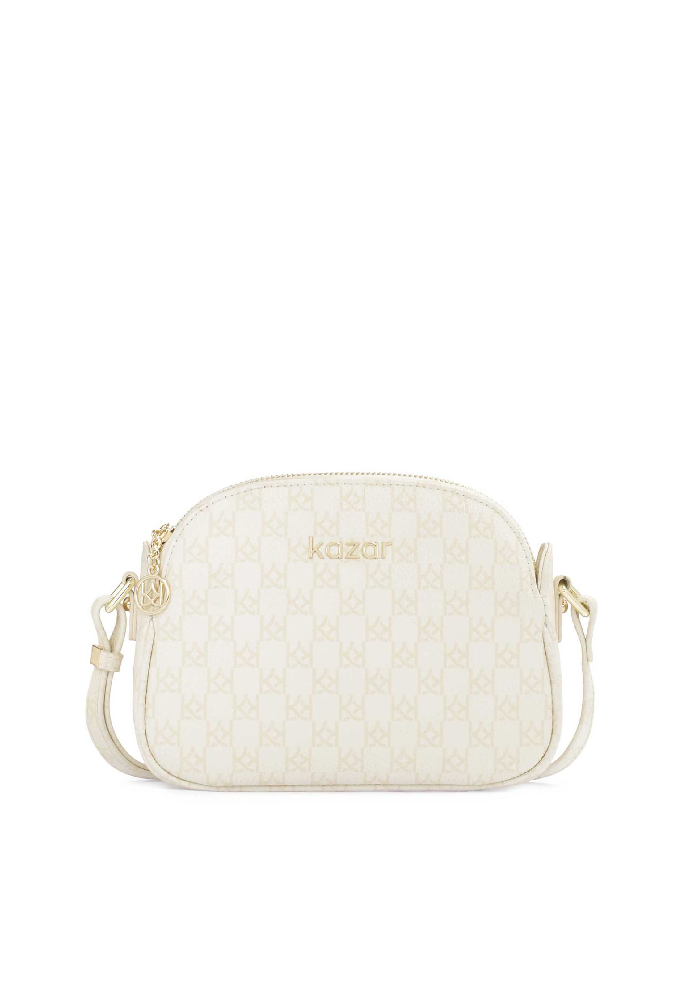 Kazar Crossbody bag in White: front