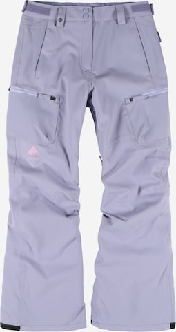 BURTON Outdoor Pants 'Elite' in Purple: front