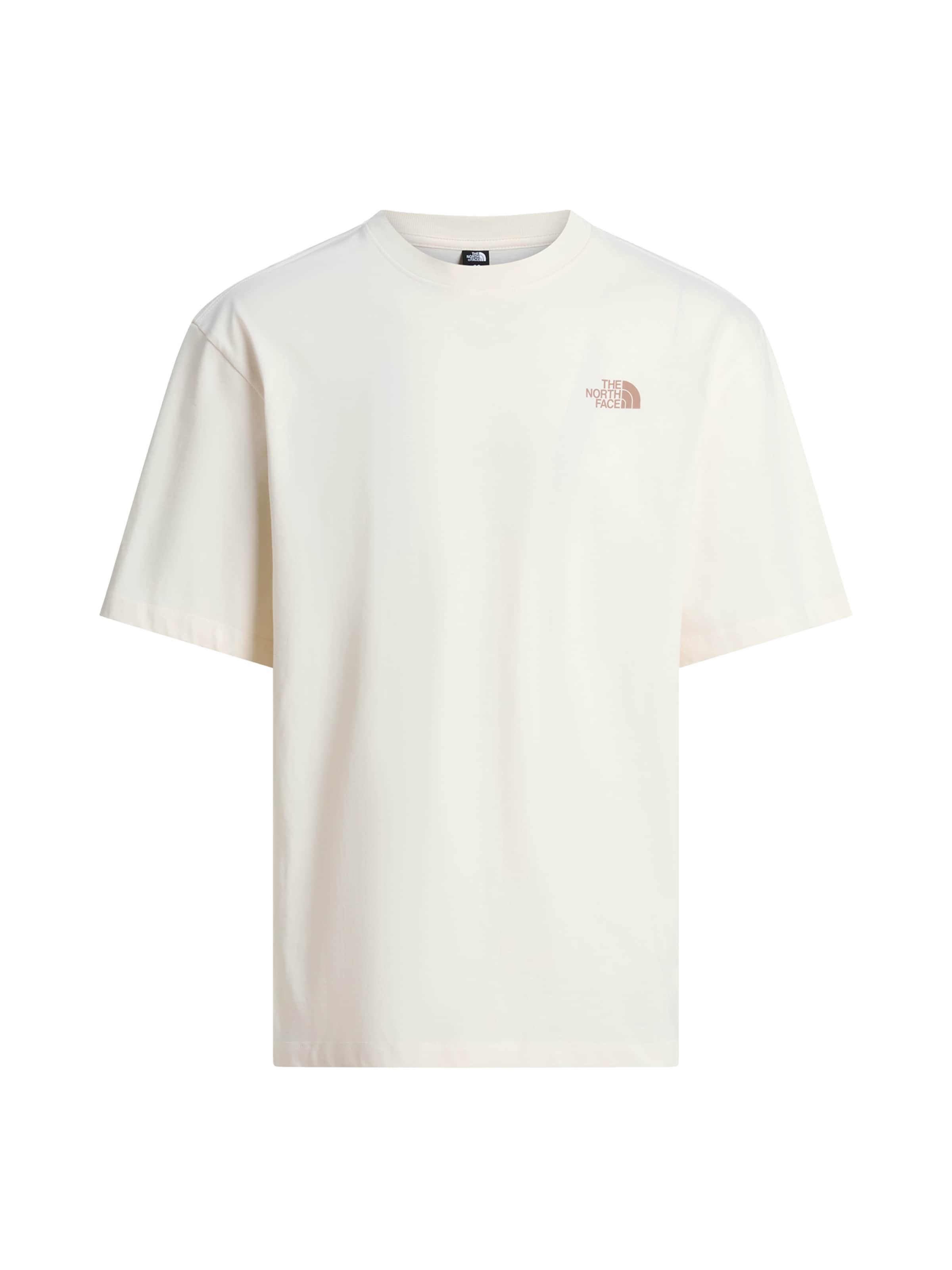 THE NORTH FACE T-Shirt en camel / bleu pastel / blanc, Vue avec produit