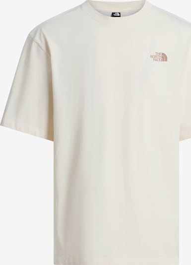 Marškinėliai iš THE NORTH FACE, spalva – kupranugario / pastelinė mėlyna / balta, Prekių apžvalga