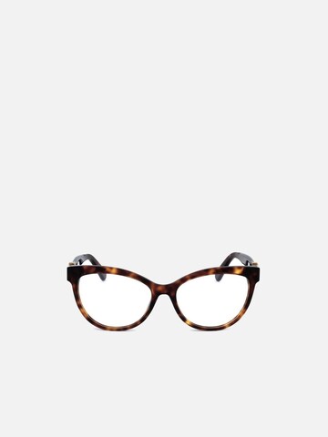 MONCLER Sunglasses in Brown: front