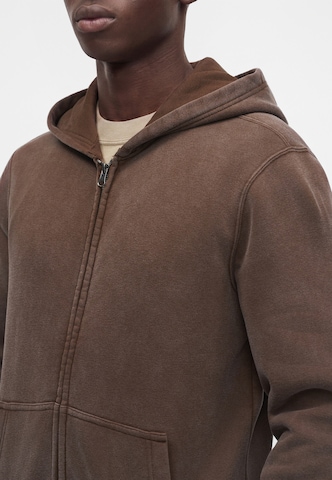 HOLLISTER Sweatjakke i brun