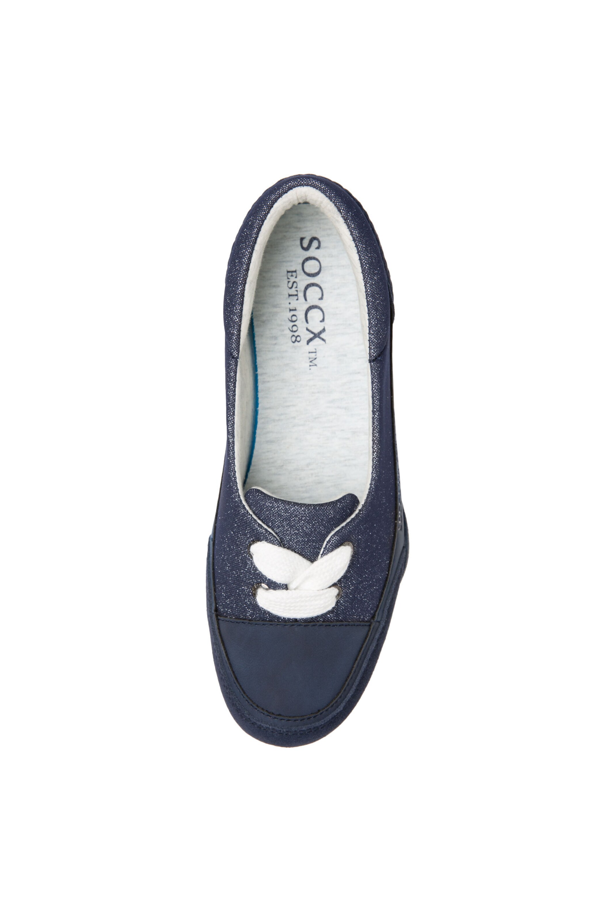 Soccx Ballet Flats in Blue