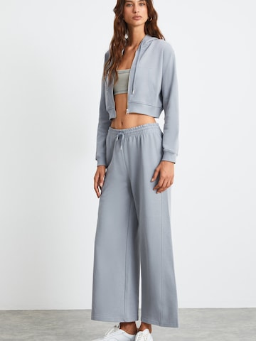 Grimelange - Sudadera con cremallera en gris