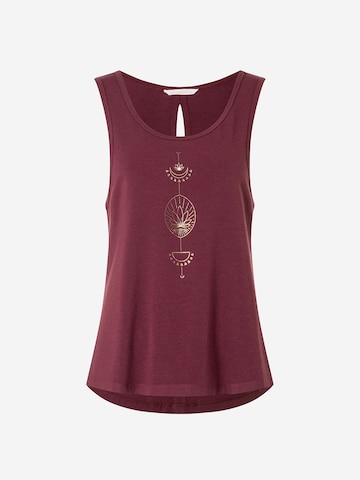 Spirit of OM Shirt 'Vahita' in Red: front
