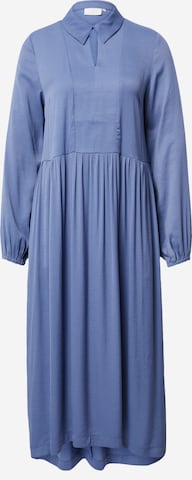 Kaffe - Vestido camisero 'Amilia' en azul: frente