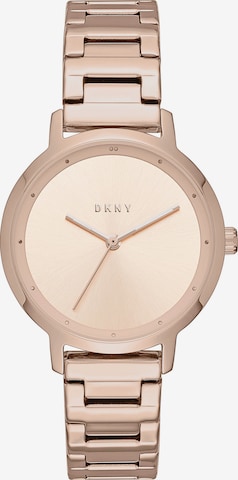 DKNY Analoog horloge in Goud: voorkant