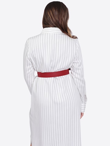 Haute Cuir Gürtel 'Double Buckle Belt'‌‌‌ in Rot