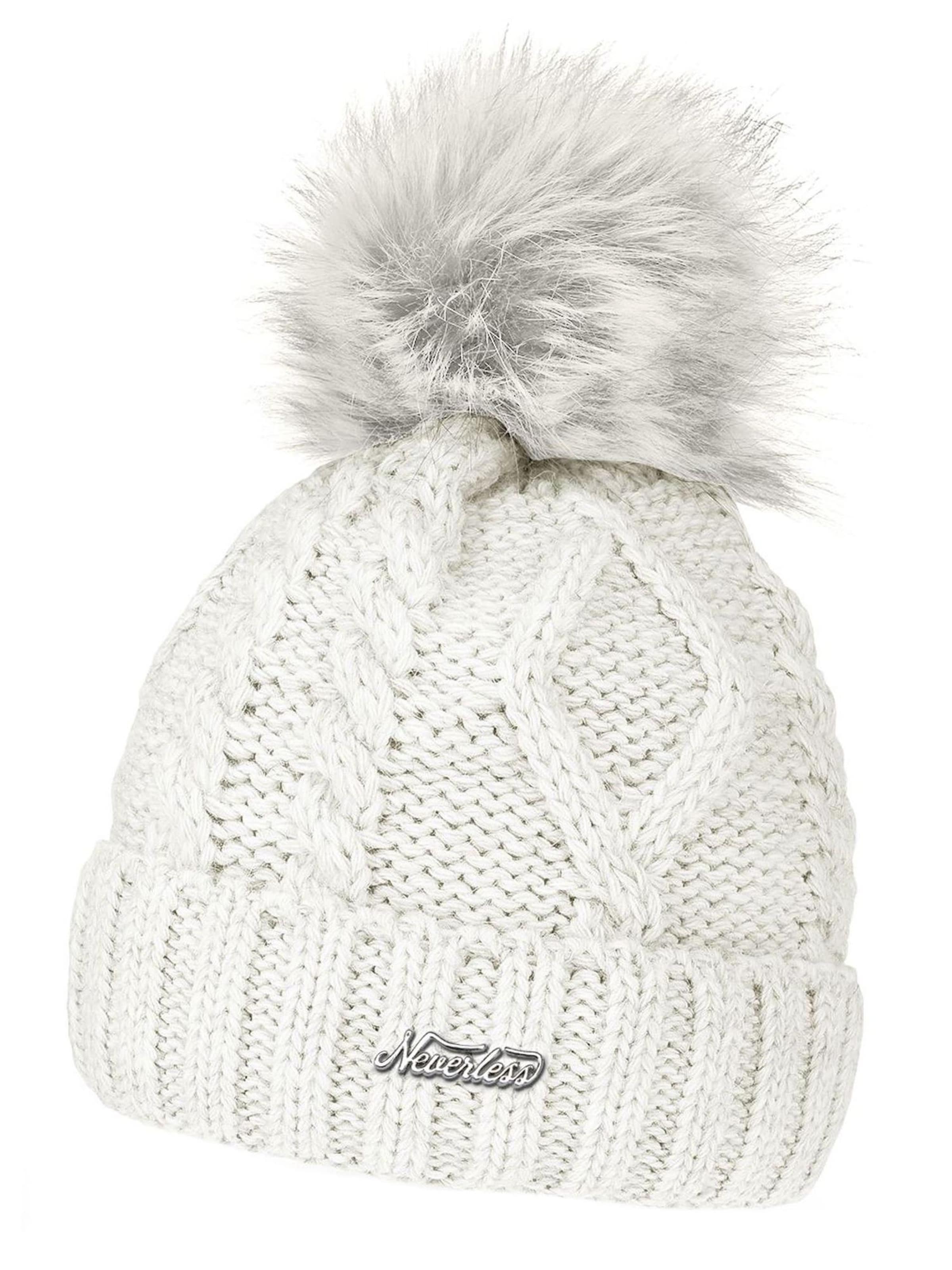 Neverless Beanie 'Julie' in Beige: front