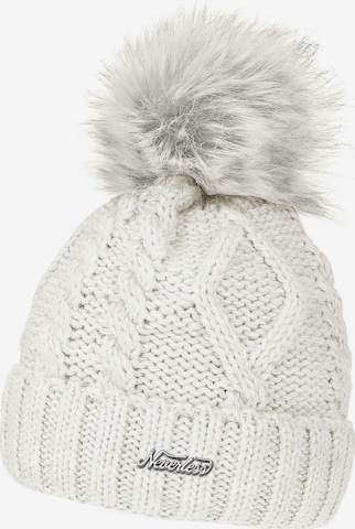 Neverless Mütze 'Julie' in Beige: Vorderseite