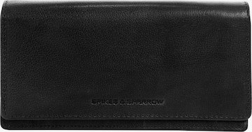 Spikes & Sparrow Wallet in Black: front