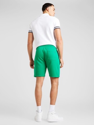 TOMMY HILFIGER - regular Pantalón en verde