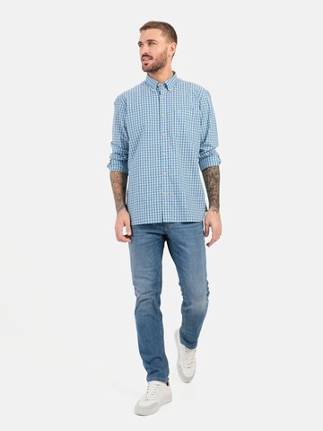 CAMEL ACTIVE Regular Fit Hemd in Blau