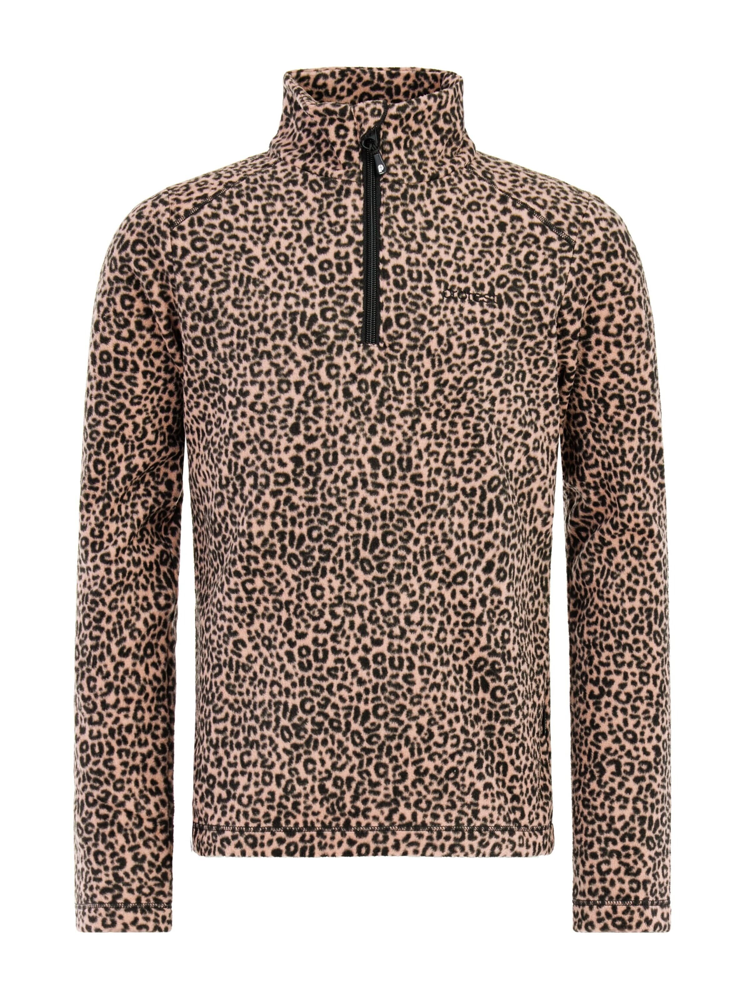 PROTEST Sportief sweatshirt 'PRTRemissy JR' in Zwart: voorkant