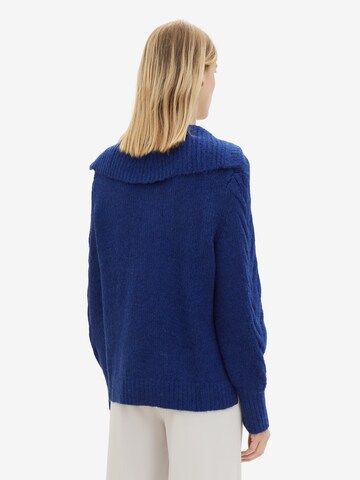 TOM TAILOR Pullover in Blau