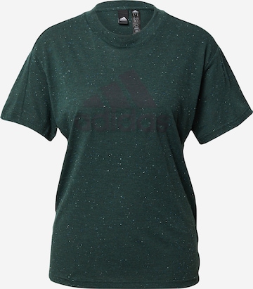 ADIDAS SPORTSWEAR Λειτουργικό μπλουζάκι 'Future Icons Winners 3' σε πράσινο: μπροστά