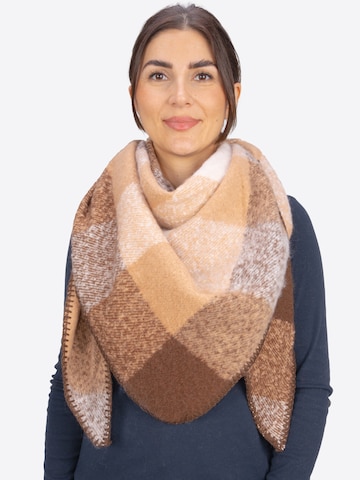 Écharpe 'Greta' Seasons of April en beige : devant