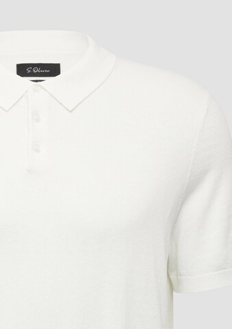 s.Oliver BLACK LABEL Sweater in White