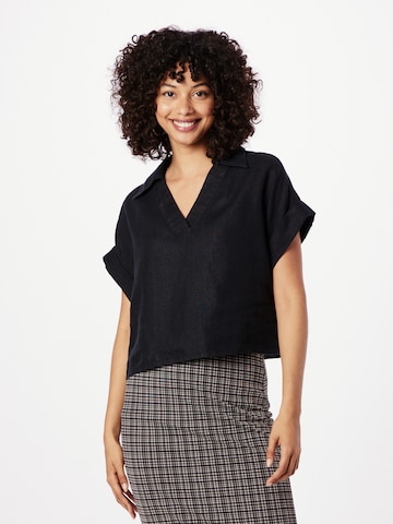 Banana Republic Blouse in Black: front