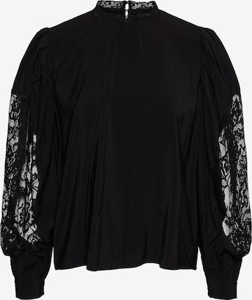 VERO MODA Blouse 'Catinka' in Zwart: voorkant