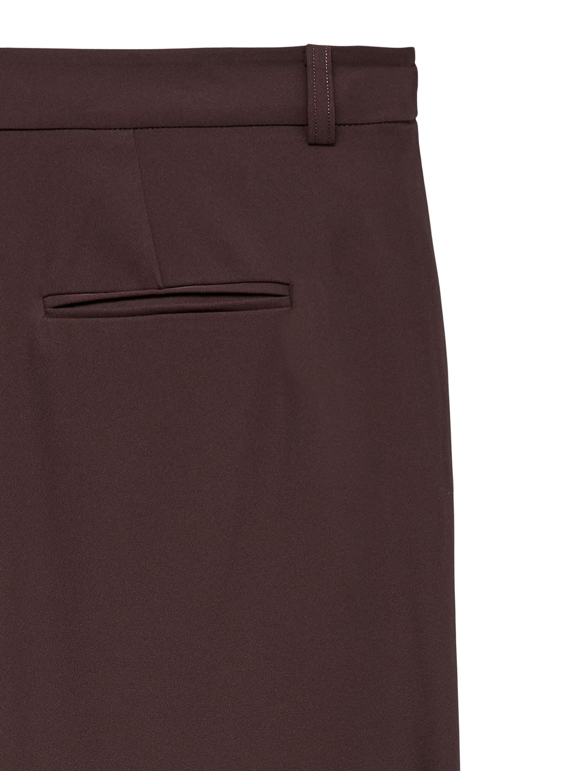 VERO MODA - Acampanado Pantalón 'AWUPAMA' en marrón