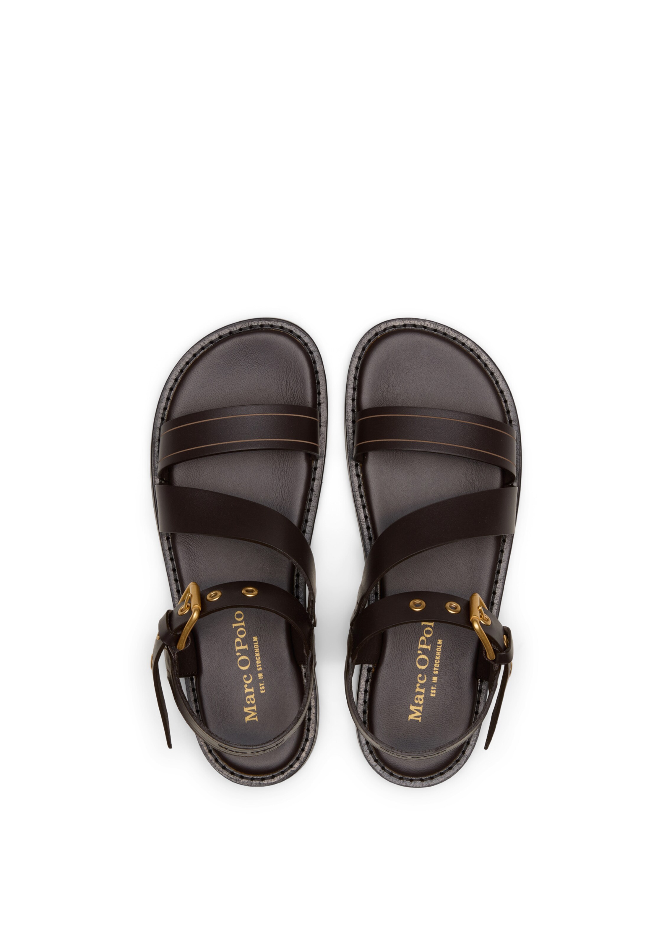 Marc O'Polo Sandale 'Stina' in Braun