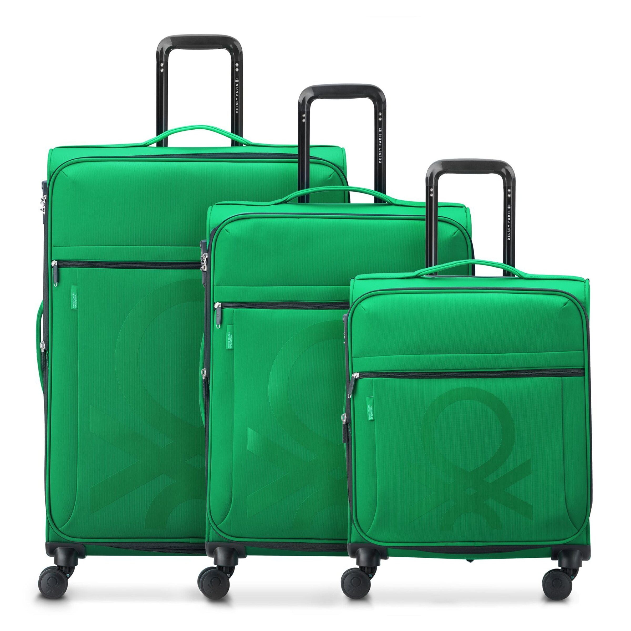 Delsey Paris Suitcase Set in Green: front