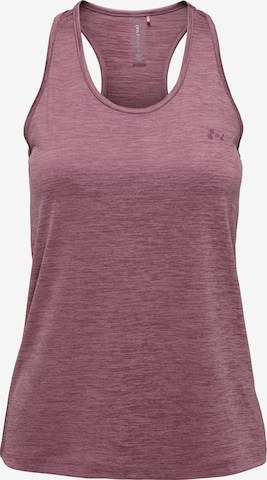 rožinė ONLY PLAY Sportiniai marškinėliai be rankovių 'ONPCORE': priekis