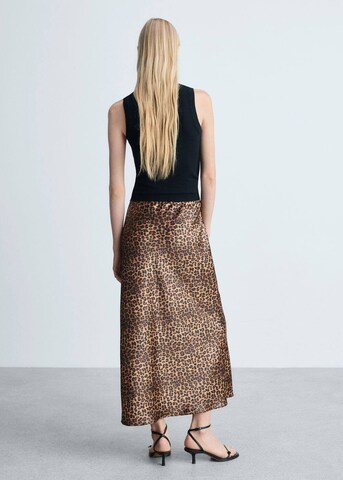 MANGO Skirt 'Bombi2' in Brown