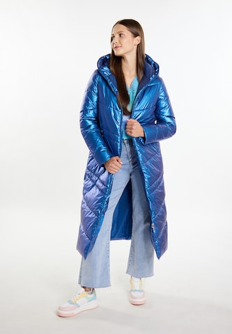 MYMO Χειμερινό παλτό 'Biany' σε μπλε