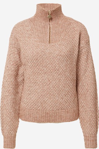 VERO MODA Sweater 'Jadette' in Brown: front