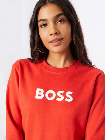 BOSS Orange Sweatshirt 'Ela' in Red