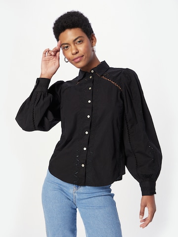 Y.A.S Blouse 'KENORA' in Black: front