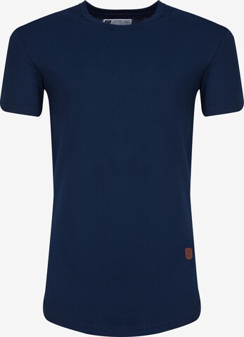 Leif Nelson Shirt in Blauw: voorkant