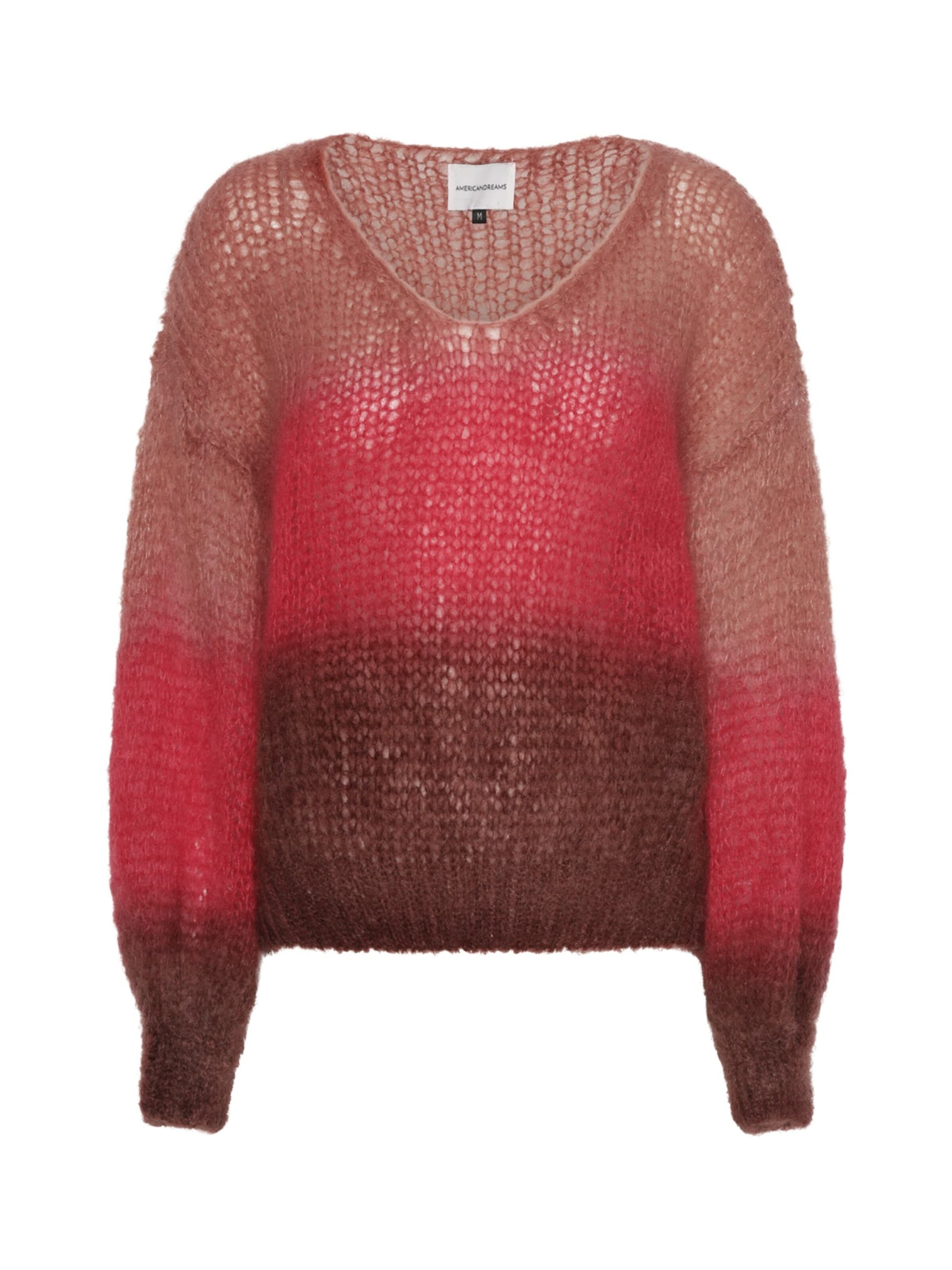 americandreams Sweater 'Milana' in Brown: front