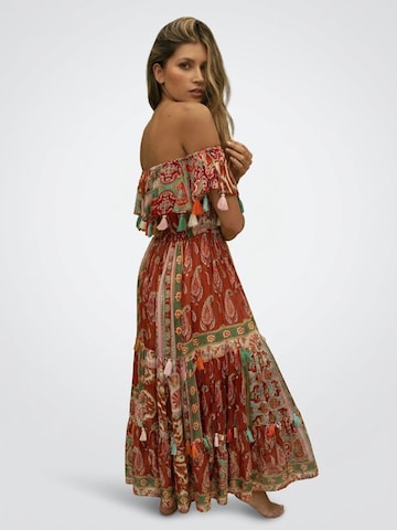 Robe 'Robe Longue Liliana' Miss June en mélange de couleurs