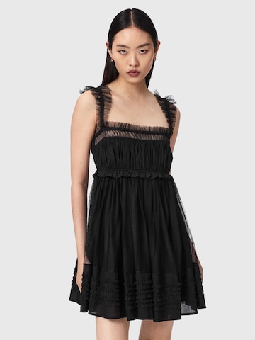 AllSaints Φόρεμα 'ANGELA' σε μαύρο: μπροστά